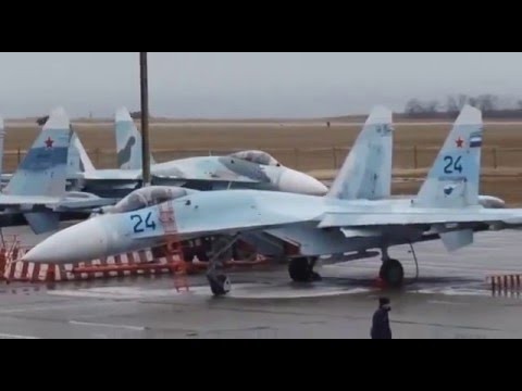 [VIDEO] Tiêm kích Su-27 Nga thị uy sức mạnh ở Crimea