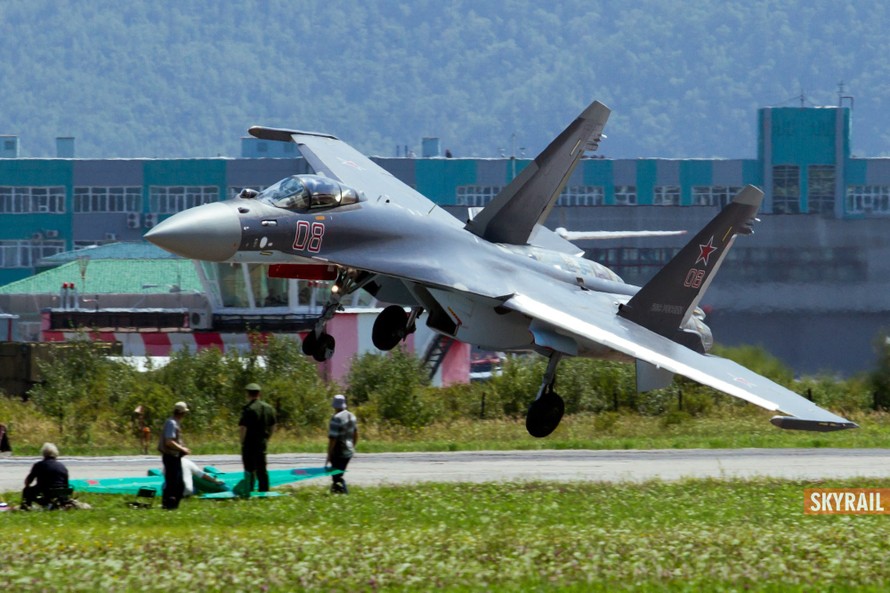 Tiêm kích đa nhiệm Su-35. Ảnh: Bộ Quốc phòng Nga.