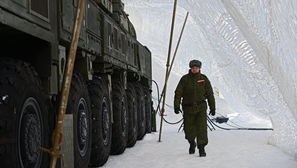 Tên lửa đạn đạo Nga ở chế độ trực chiến. Ảnh: RIA Novosti
