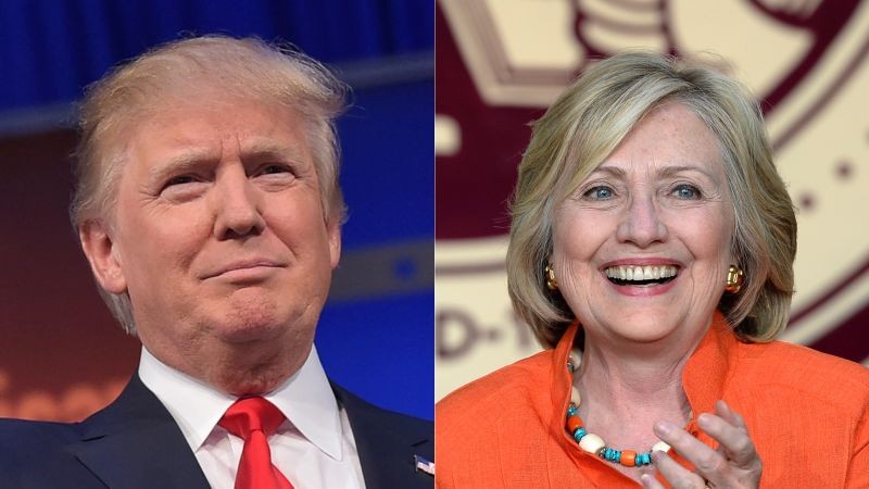 Ứng viên đảng Cộng hòa Donald Trump và đảng Dân chủ Hillary Clinton thắng lớn trong ngày bầu cử "Siêu thứ Ba". Ảnh: Reuters 