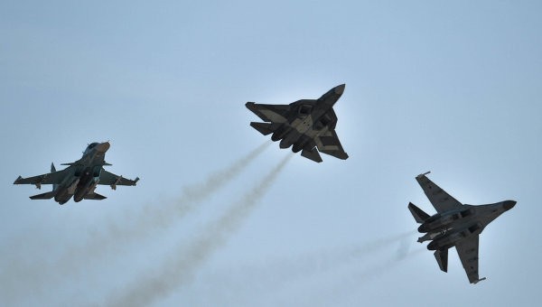 Mỹ thừa nhận sự phát triển vượt bậc của ngành chế tạo máy bay chiến đấu của Nga. Ảnh: RIA Novosti