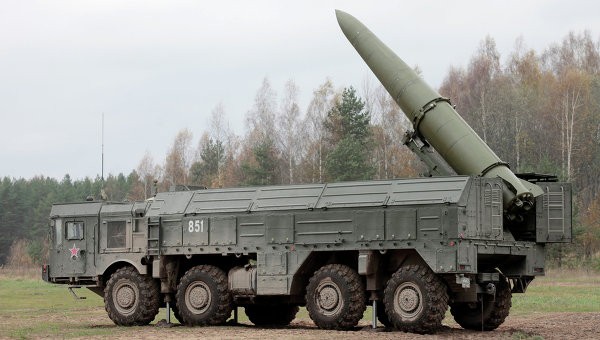Hệ thống tên lửa Iskander-M của Nga. Ảnh: RIA Novosti