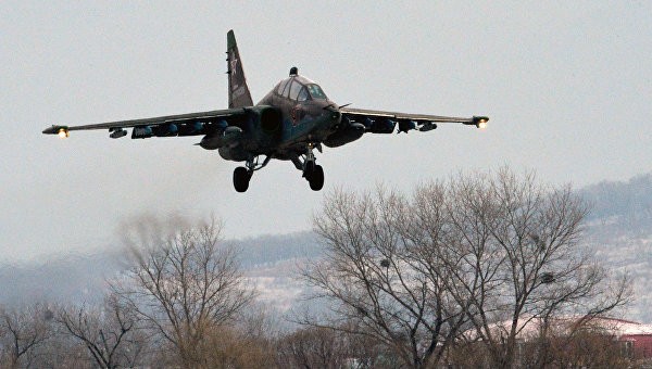 Cường kích Su-25 của Không quân Nga. Ảnh: RIA Novosti