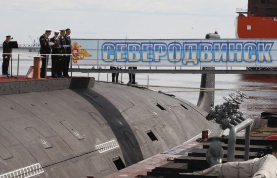 Tàu ngầm hạt nhân K-329 Severodvinsk. Ảnh: Tass