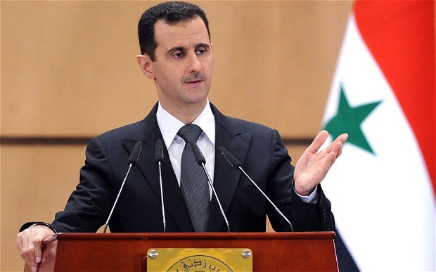 Tổng thống Syria Bashar al-Assad. Ảnh: AP