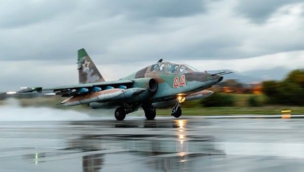 Sức mạnh của cường kích Su-25 Nga sẽ tăng lên gấp bội sau khi được hiện đại hóa. Ảnh: RIA Novosti