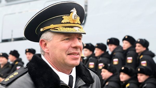 Uraine ra quyết định bắt giữ Tư lệnh Hạm đội biển đen Nga Alexander Vitko. Ảnh: RIA Novosti