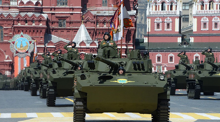 Hùng tráng lễ duyệt binh mừng Ngày Chiến thắng ở Nga