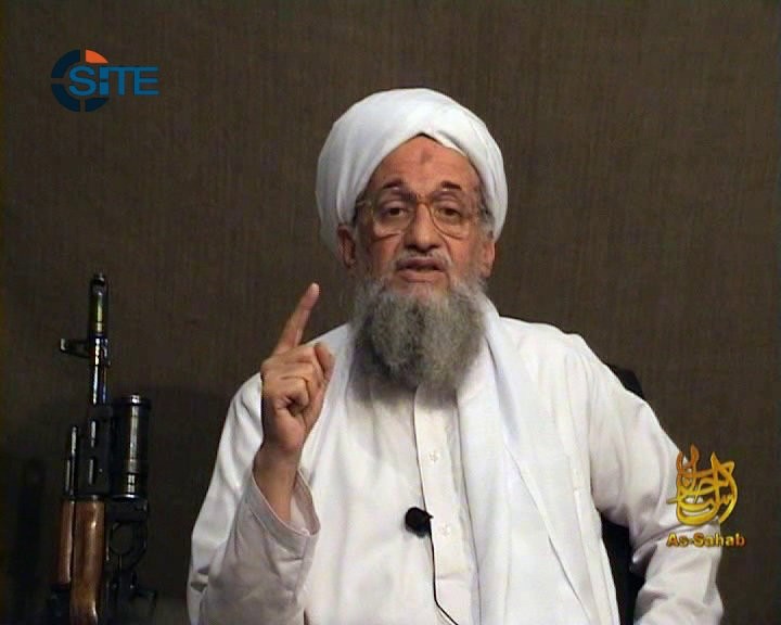 Thủ lĩnh nhóm khủng bố Al-Qaeda Ayman Al-Zawahira. Ảnh: Getty Images