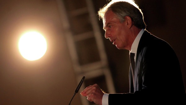 Cựu Thủ tướng Anh Tony Blair nhận trách nhiệm về việc tấn công Iraq. Ảnh: AP