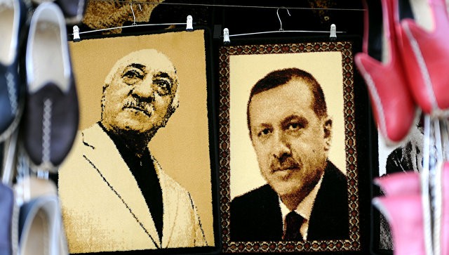 Tổng thống Thổ Nhĩ Kỳ Erdogan và giáo sĩ Gulen từng một thời là đồng minh chính trị. Ảnh: AFP