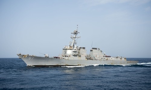 Tàu USS Manson. Ảnh: US Navy.