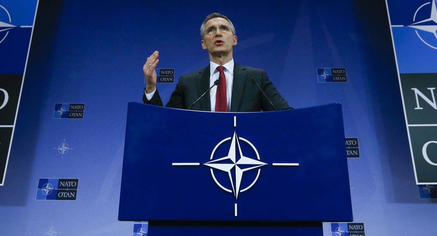 Tổng thư ký NATO Jens Stoltenberg. Ảnh: Reuters