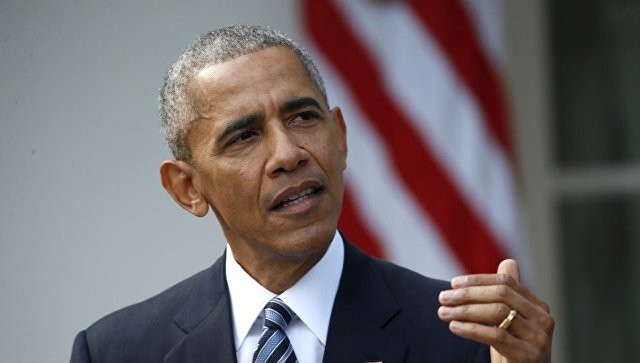 Tổng thống Mỹ Barack Obama gọi Nga là siêu cường quân sự. Ảnh: Reuters