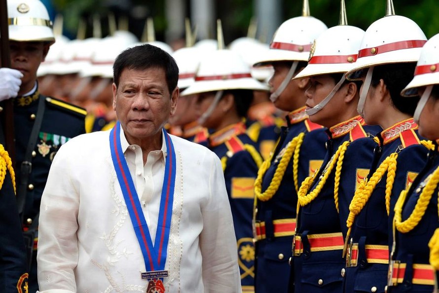 Tổng thống Philippines Rodrigo Duterte. Ảnh: Star