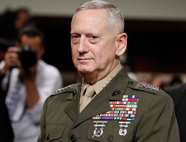 Tướng Thủy quân Lục chiến về hưu James Mattis. Ảnh: Reuters