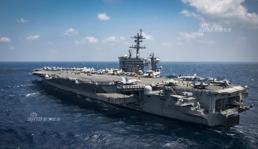 Truyền thông Trung Quốc: ‘Tàu sân bay Mỹ vẫn lởn vởn ở Biển Đông’