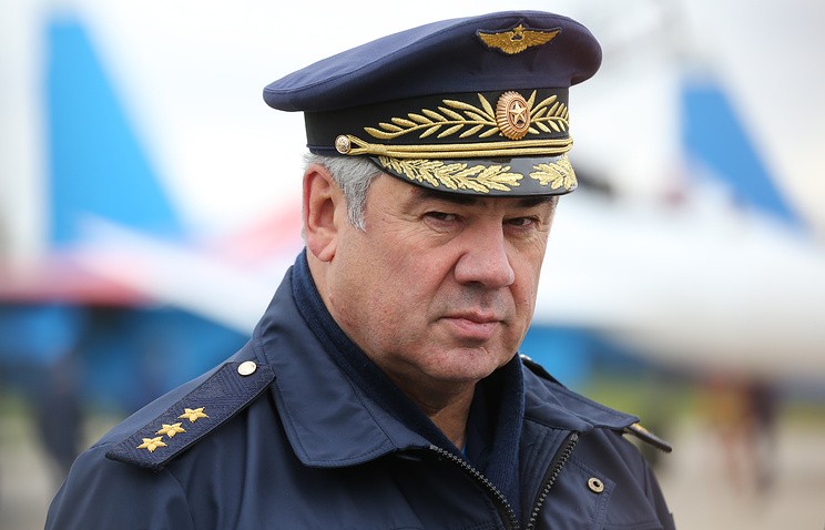 Tư lệnh lực lượng Không quân – Vũ trụ Nga, Thượng tướng Viktor Bondarev. Ảnh: Tass