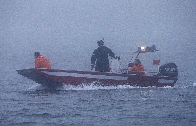 Công tác cứu hộ đang được Nga triển khai ở khu vực Biển Đen. Ảnh: Tass