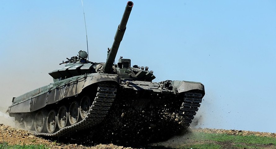 Tăng chủ lực T-72 của quân đội Nga. Ảnh: Sputnik