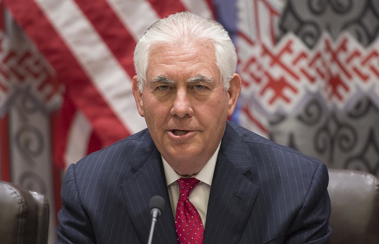 Ngoại trưởng Rex Tillerson tuyên bố Mỹ sẽ tấn công Triều Tiên nếu cần thiết. Ảnh: AP