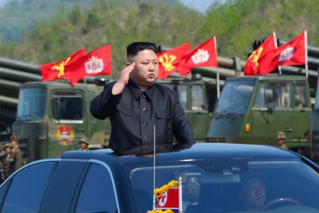 Nhà lãnh đạo CHDCND Triều Tiên Kim Jong-un. Ảnh: KCNA