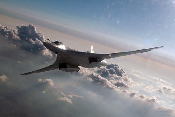 Máy bay ném bom chiến lược Tu-10 của Nga. Ảnh: Tass