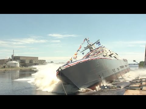 [VIDEO] Chiến hạm 300 triệu USD gia nhập Hải quân Mỹ 