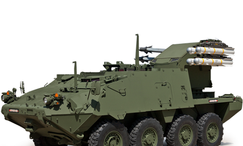 Mẫu xe thiết giáp Stryker MLS mới của Mỹ. Ảnh: General Dynamics Land Systems.