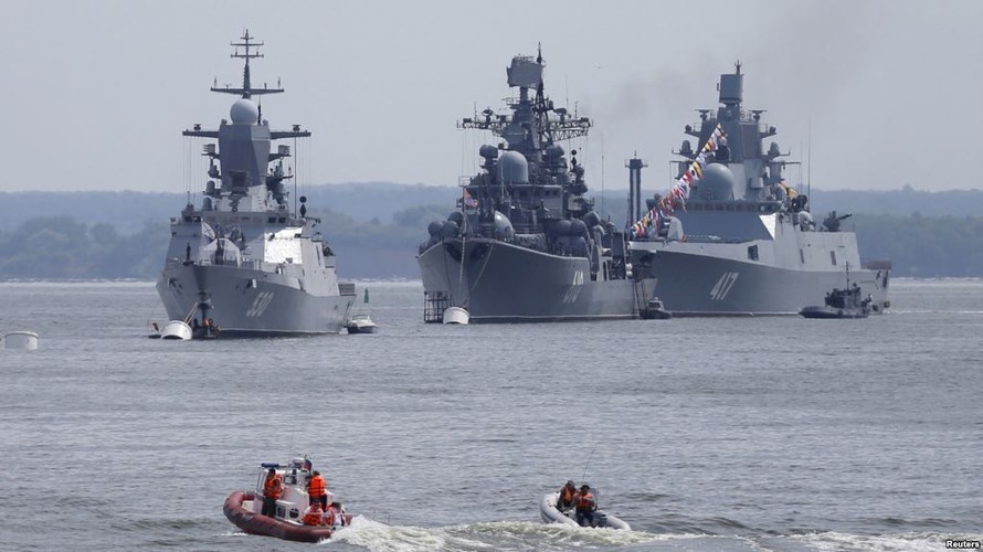 THẾ GIỚI 24H: Nga và Iran tập trận hải quân chung ở biển Caspi