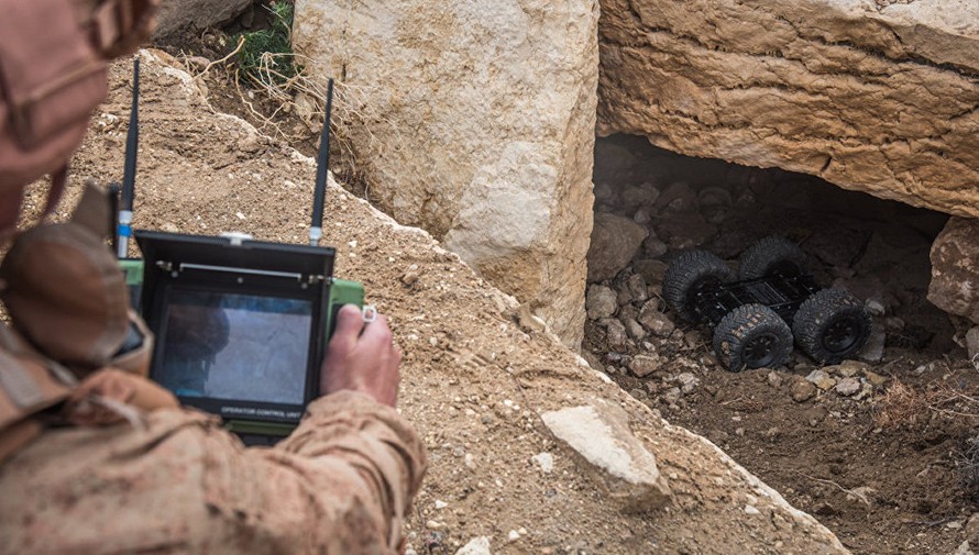 Nga thử nghiệm robot ‘bọ hung’ và camera hình cầu ở chiến trường Syria
