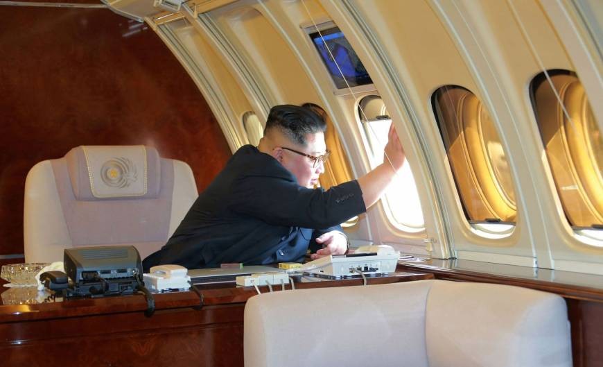 KBS: Trung Quốc tính đưa máy bay hộ tống ông Kim Jong-un tới Singapore