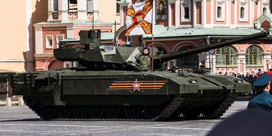 Ấn Độ gây 'sốc' với kế hoạch mua 1.700 siêu tăng T-14 Armata của Nga. Ảnh: Sputnik