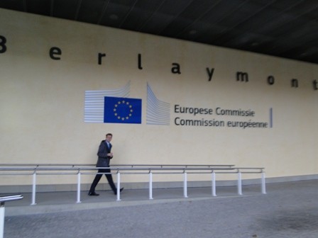 Trụ sở Ủy Ban Châu Âu tại Brussels, Bỉ. Ảnh : Việt Hùng