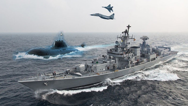 Ấn Độ tập trận trên biển lớn nhất lịch sử