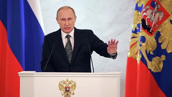 Tổng thống Putin lần đầu đọc Thông điệp Liên bang trước nghị viện