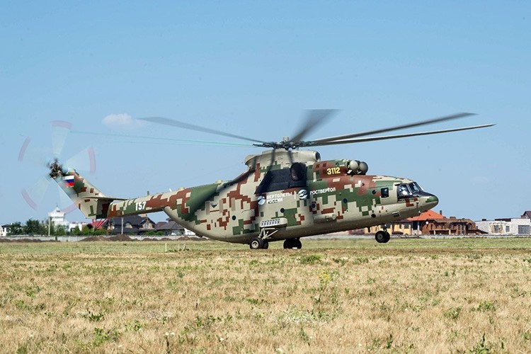 Bộ Quốc phòng Nga ‘chốt’ hợp đồng siêu trực thăng Mi-26T2V