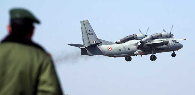 Máy bay AN-32 của lực lượng không quân Ấn Độ.