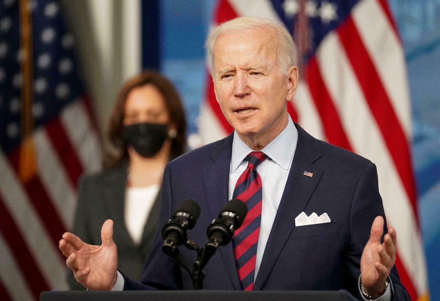 Tổng thống Mỹ Joe Biden. (Ảnh: Reuters)