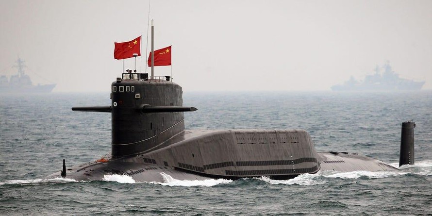 Sức mạnh của tàu ngầm hạt nhân Trung Quốc nổi ở eo biển Đài Loan