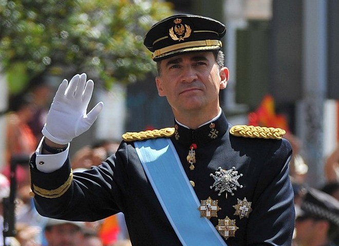 Thái tử Pelipe đã trở thành nhà vua mới của Tây Ban Nha. Ảnh: AFP