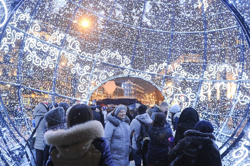 [ẢNH] Dạo bước Moscow ngắm Giáng sinh lộng lẫy