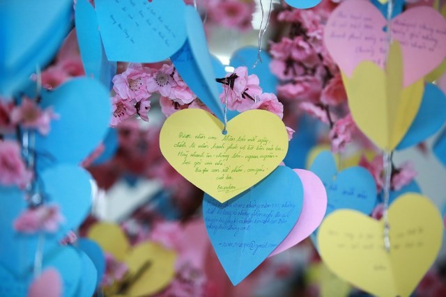 Kỷ lục “Cây có nhiều lời nhắn gửi yêu thương nhất Việt Nam“