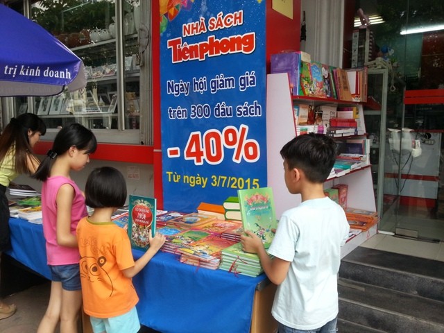 Nhà sách Tiền Phong giảm đồng loạt 40% hơn 300 đầu sách