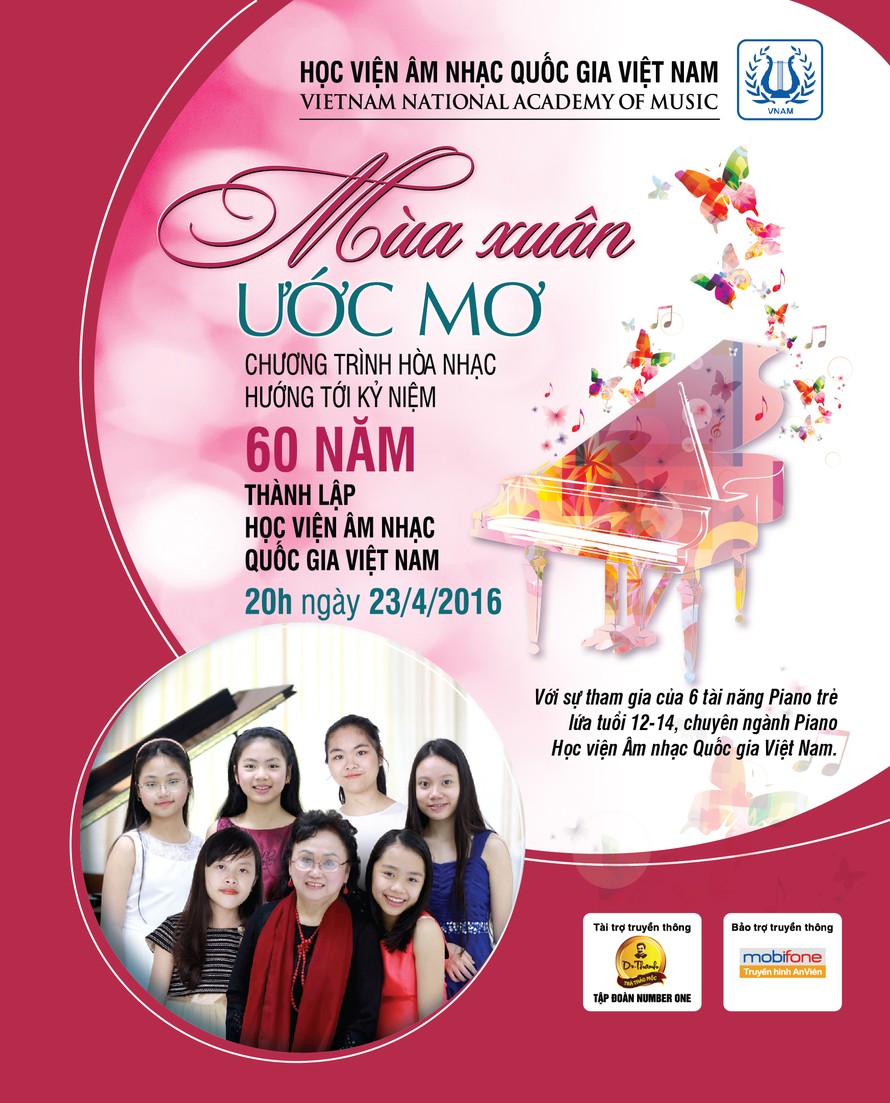 Học viện Âm nhạc Quốc gia Việt Nam kỷ niệm 60 năm thành lập