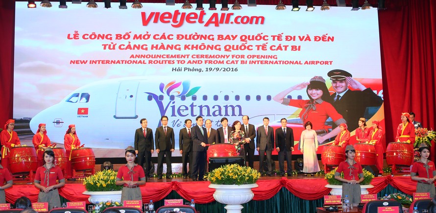 Vietjet công bố hai đường bay quốc tế đi/đến Hải Phòng