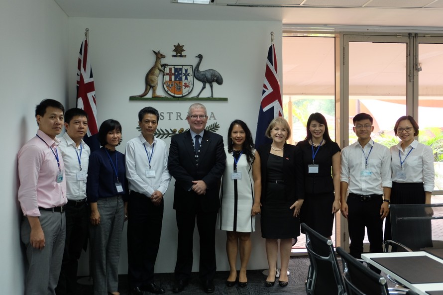 Buổi làm việc, trao đổi giữa HPA với Đại sứ quán Úc tại Hà Nội