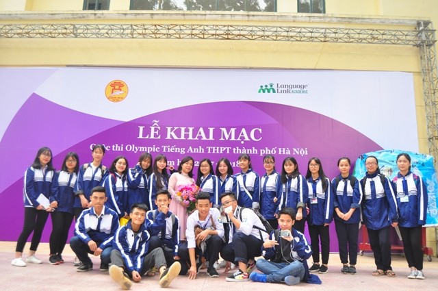 Hơn 2.300 thí sinh tham dự Cuộc thi Olympic tiếng Anh THPT Hà Nội