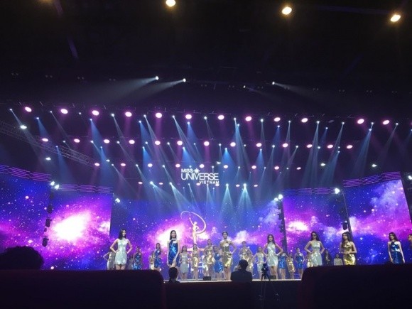 Lộ sân khấu hoành tráng trước thềm chung kết HHHV Việt Nam 2017
