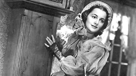 Olivia de Havilland trong bộ phim kinh điển “Cuốn theo chiều gió”